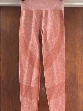 PINK Victoria's Secret Heathered Coral High-Waist Leggings